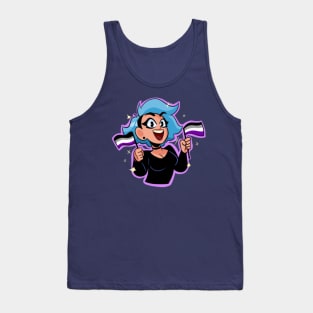 PeachFuzz Asexual Pride Tank Top